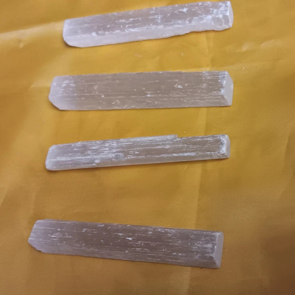 White Selenite Crystal Sticks